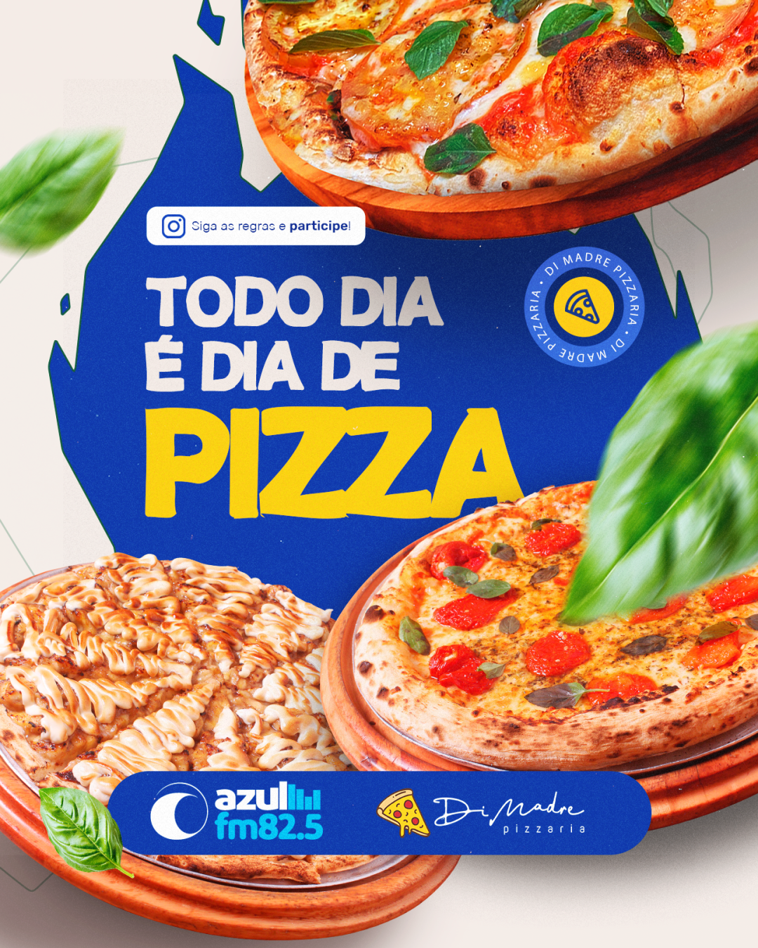 AZUL DIA DA PIZZA
